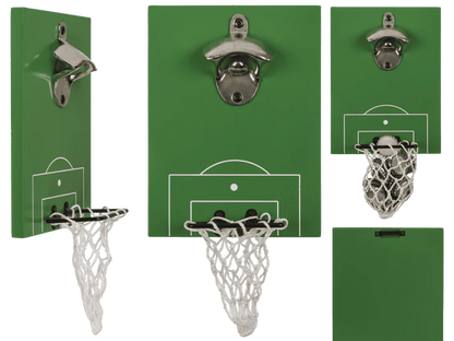Desfăcător de sticle cu colector de capace – design poartă de fotbal