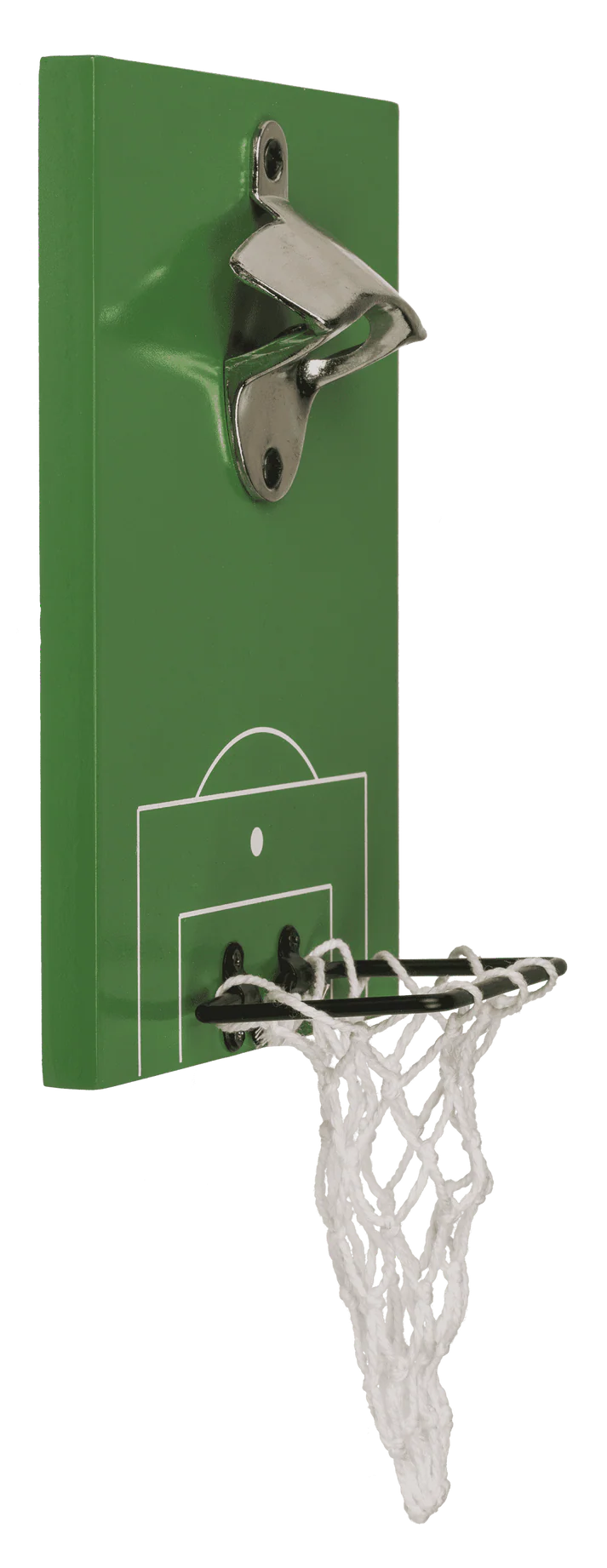 Desfăcător de sticle cu colector de capace – design poartă de fotbal
