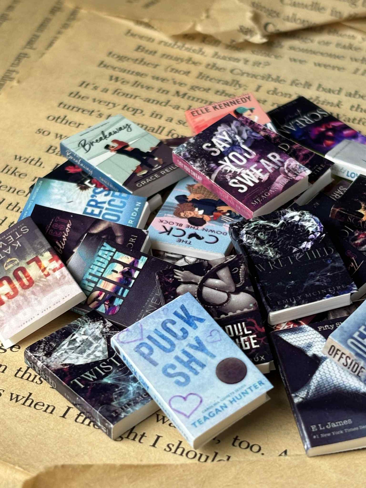 Mini cărți 3D – Set 10 bucăți "Spicy Romance"