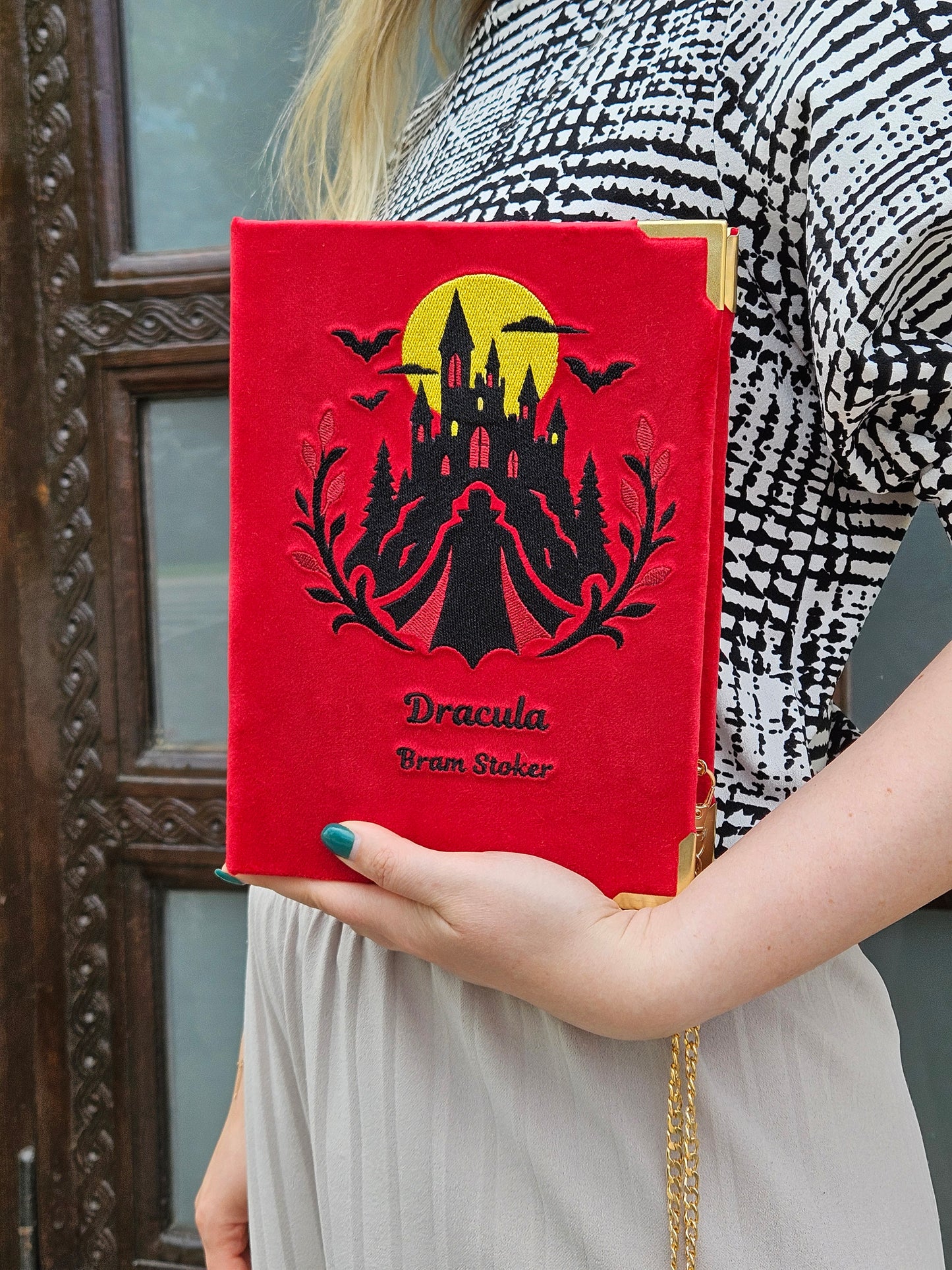 Geantă Carte Handmade – Dracula