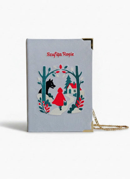 Geantă Carte Handmade – Scufița Roșie