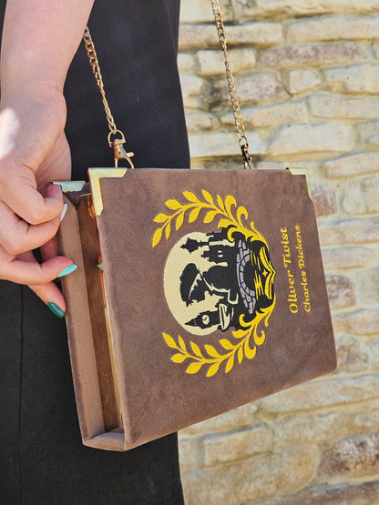 Geantă Carte Handmade – Oliver Twist | Charles Dickens