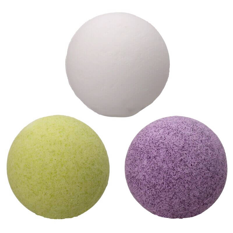 Set 6 bombe de baie cu lavandă, parfum natural și relaxant