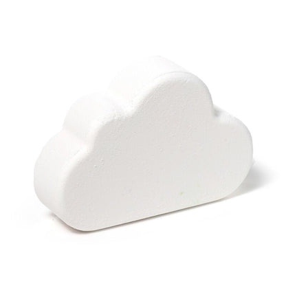 Set 3 Bombe de baie, pentru copii, plutitoare, Magic Rainbow, culorile curcubeului, în formă de Stea, Nor și Lună, 3 x 110 g