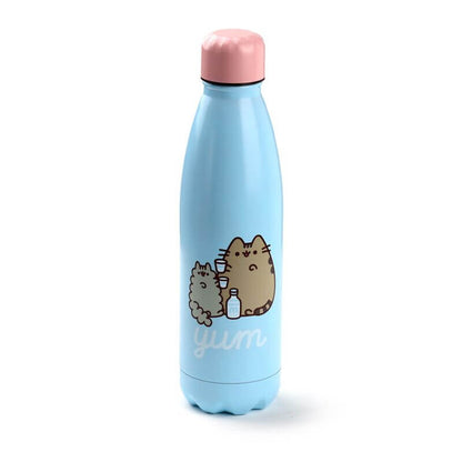 Termos cu pisica Pusheen design drăguț pentru băuturi