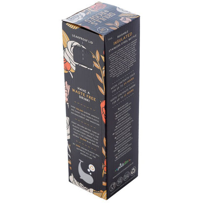 Termos Skulls and Roses ambalat in cutie cadou