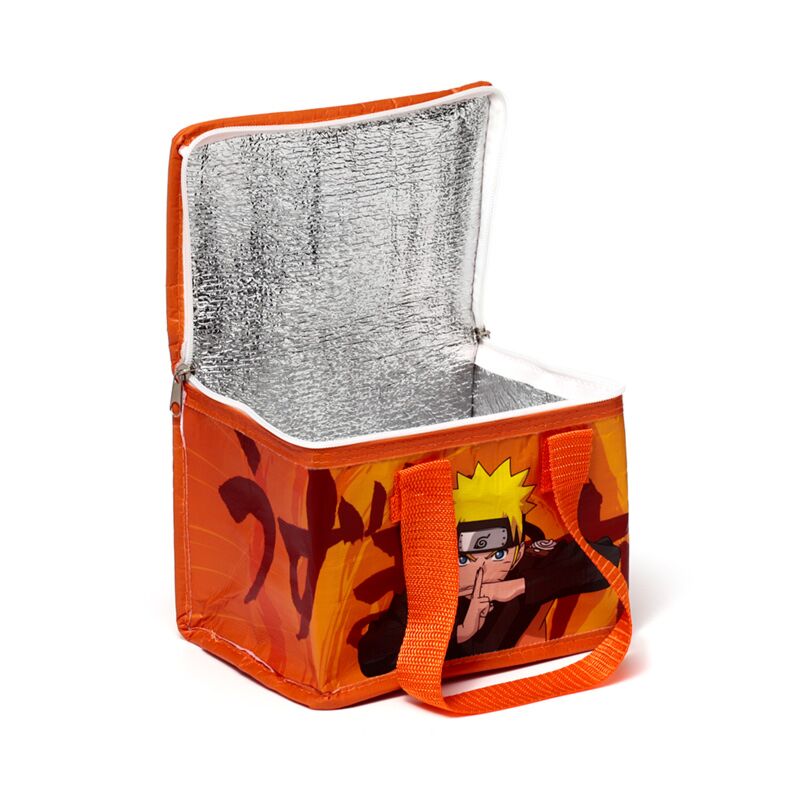 Geantă termoizolantă prânz, Naruto, mâner pentru transport, impermeabilă, Lunch bag