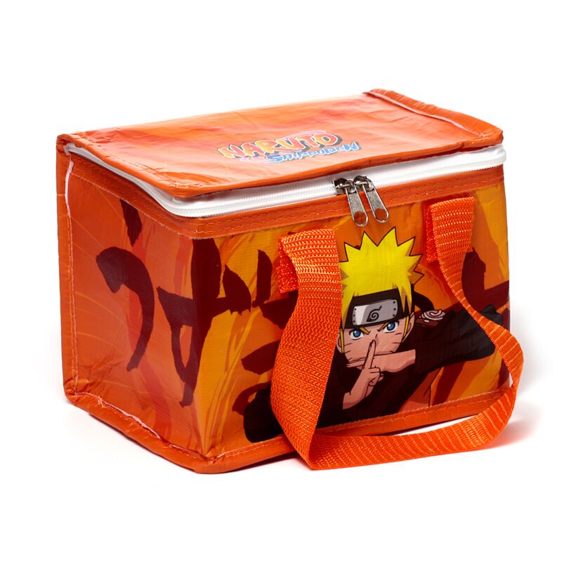 Geantă termoizolantă prânz, Naruto, mâner pentru transport, impermeabilă, Lunch bag