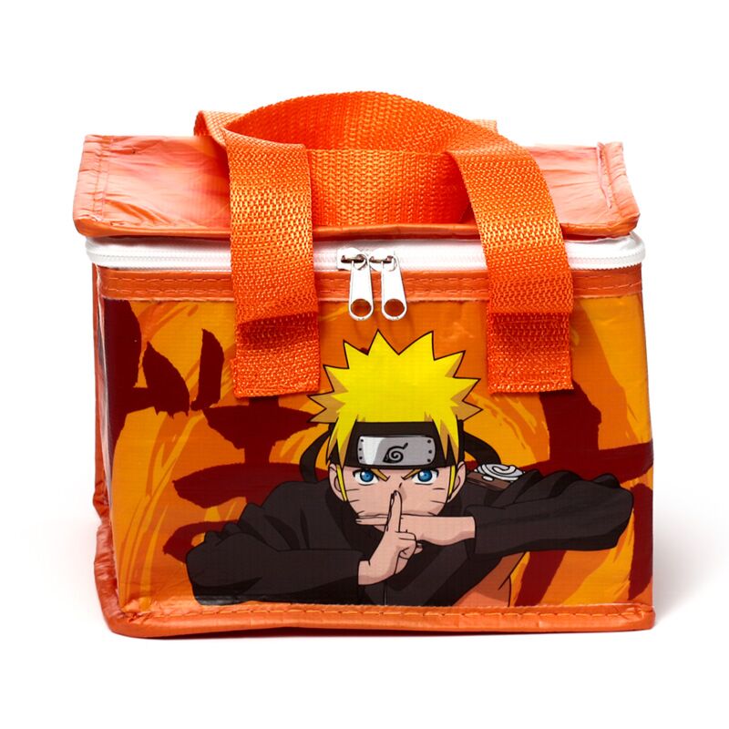 Geantă termoizolantă prânz, Naruto, mâner pentru transport, impermeabilă, Lunch bag