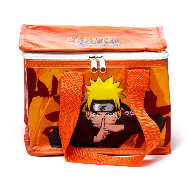 Geantă termoizolantă prânz, Naruto, mâner pentru transport, impermeabilă, Lunch bag