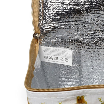 Geanta termoizolanta pranz, Jan Pashley, design Cerb, Lunch Bag, impermeabila