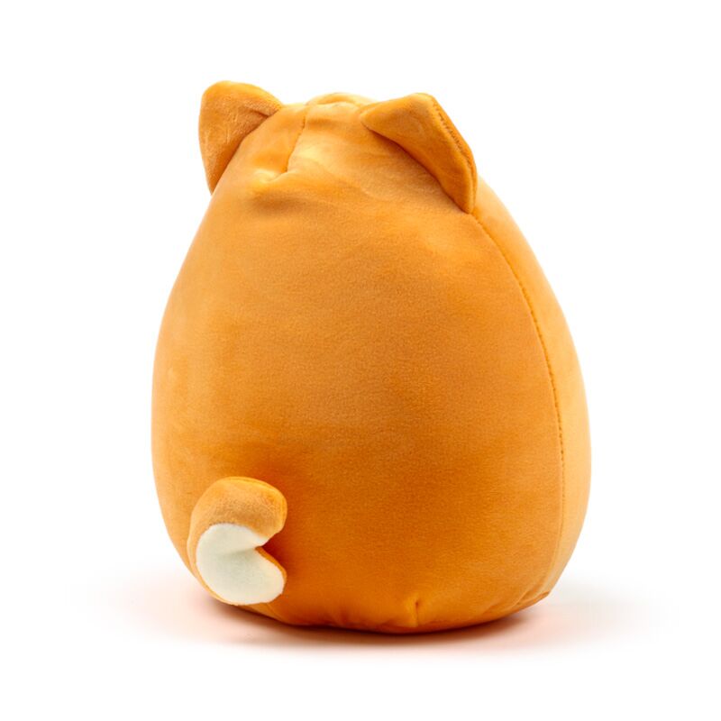 Jucarie plus, material premium Velboa, moale, Shuggs cainele Shiba Inu, Adoramals, Colectia Squidglys Relaxeazzz