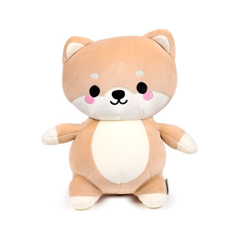Perna de calatorie sau jucarie plus, 2 in 1, reversibila, Caine Shiba Inu, Shuggs, Swapseazzz Adoramals