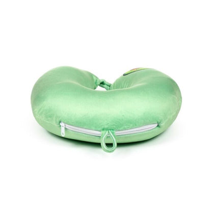Pernă de călătorie sau jucărie de pluș Avocado, 2 în 1, reversibilă, Avocado Pedro, Relaxeazzz