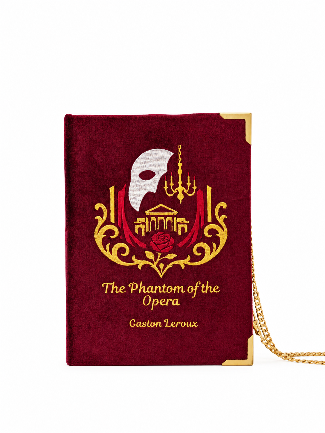 Geantă Carte Handmade – The Phantom of the Opera | Ediția Rouge