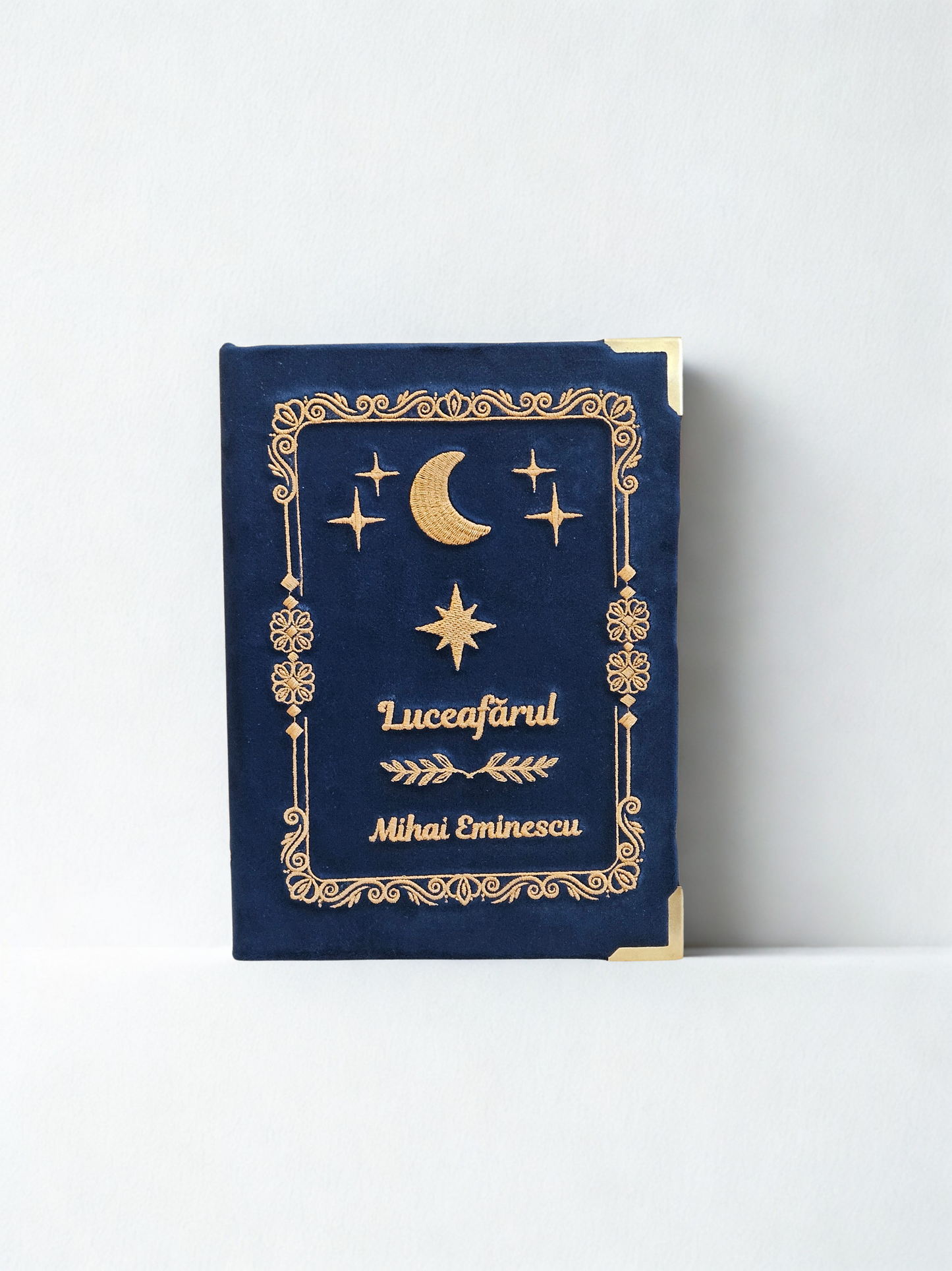 Geantă Carte Handmade – Luceafărul | Ediție Auriu Antic