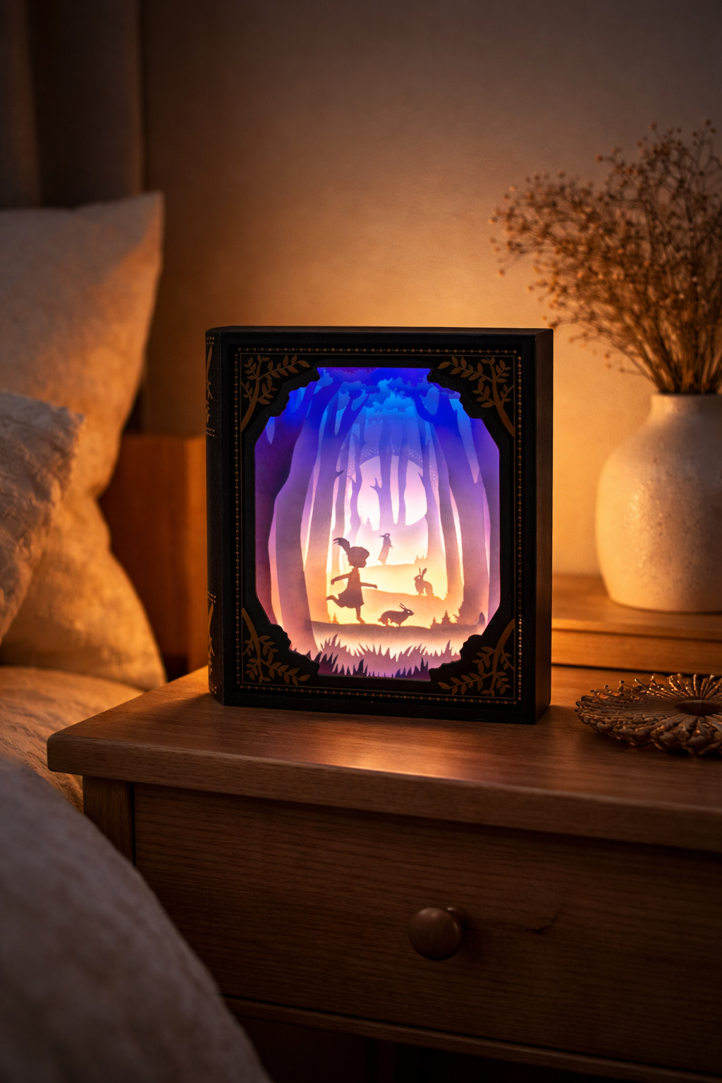 Lampă Storybook 3D "Follow the Wonder"