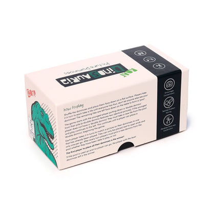 Joc de societate, Dinosauria, Domino cu dinozauri, 28 piese