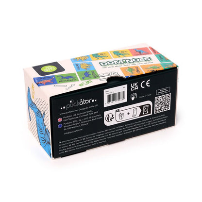 Joc de societate, Dinosauria, Domino cu dinozauri, 28 piese