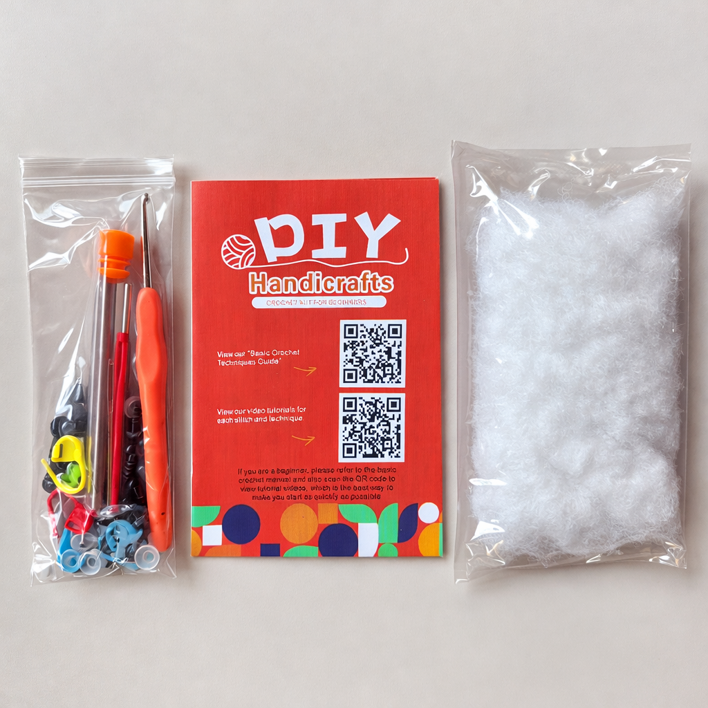 Kit Crosetat Pisici pentru Incepatori – Set DIY cu Instructiuni si Video
