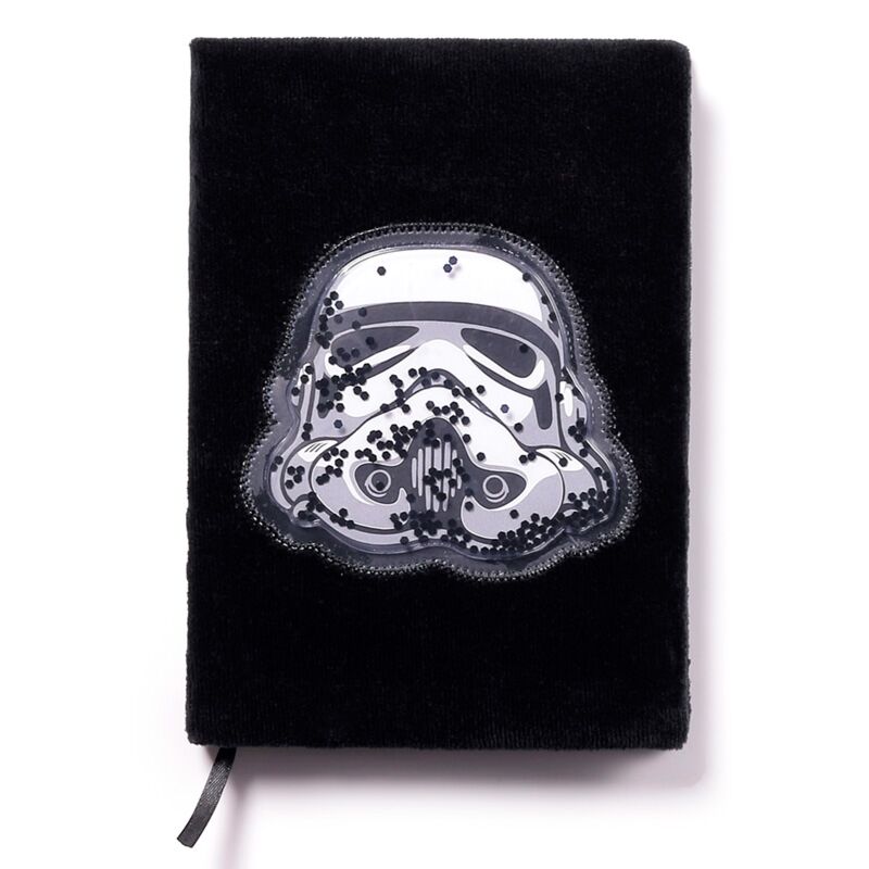 Caiet A5 Stormtrooper, Copertă Pluș Premium, Ediție Oficială Star Wars
