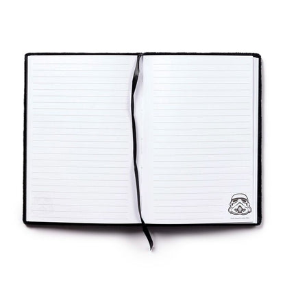 Caiet A5 Stormtrooper, Copertă Pluș Premium, Ediție Oficială Star Wars