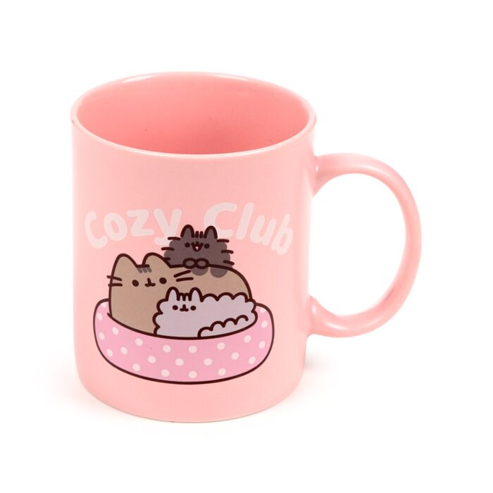 Cană din porțelan Pusheen the Cat, Cozy Club, licență oficială, 300 ml