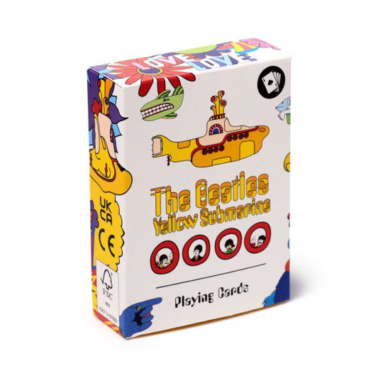 Carti de joc, The Beatles Yellow Submarine, design clasic și colecționar, 54 carti