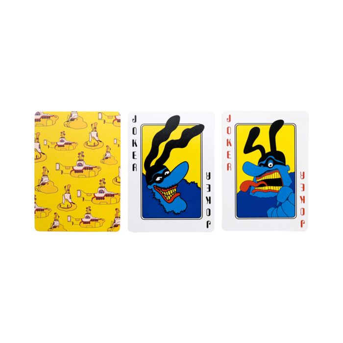 Carti de joc, The Beatles Yellow Submarine, design clasic și colecționar, 54 carti