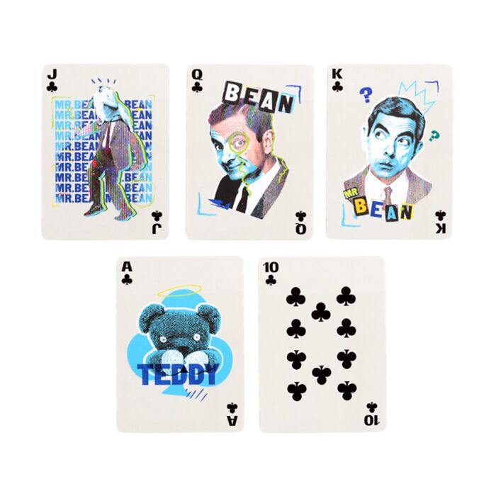 Cărți de joc, Mr Bean și Ursulețul Teddy, produs licențiat Mr. Bean, 54 cărți