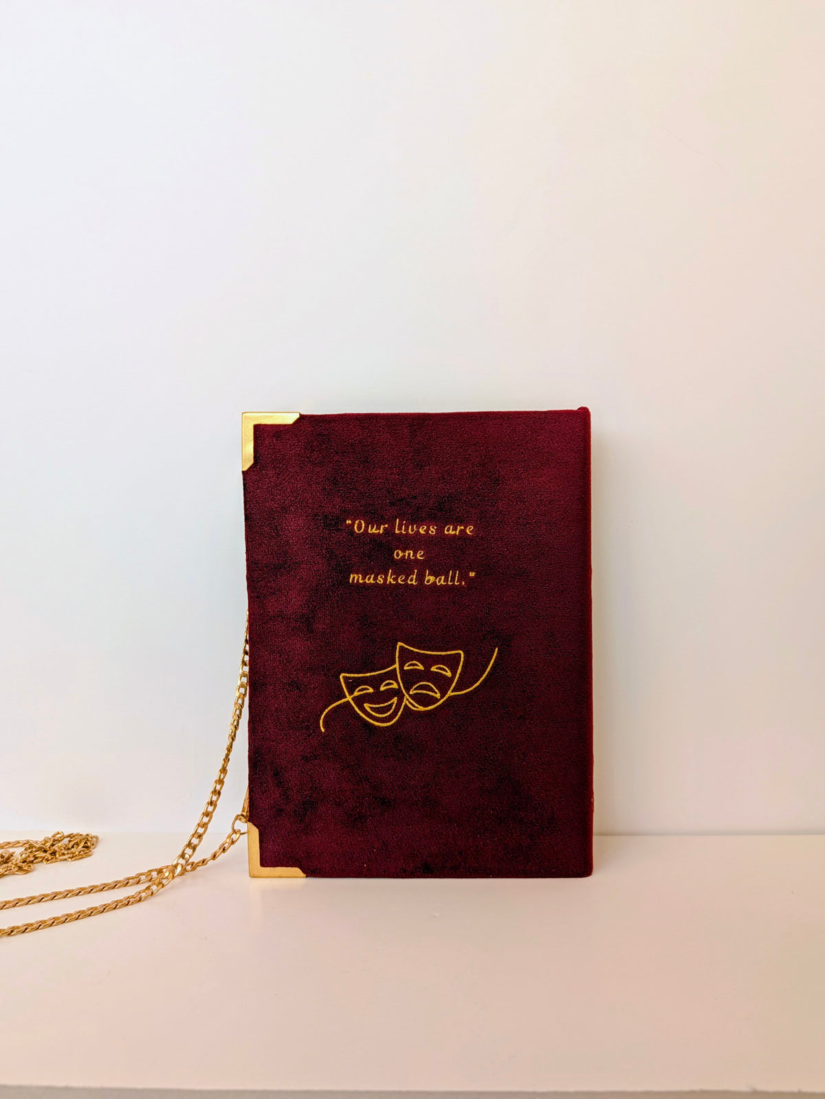 Geantă Carte Handmade – The Phantom of the Opera | Ediția Rouge