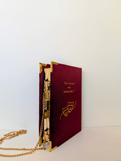 Geantă Carte Handmade – The Phantom of the Opera | Ediția Rouge