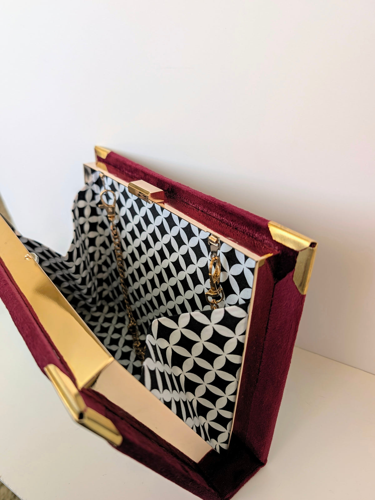 Geantă Carte Handmade – The Phantom of the Opera | Ediția Rouge