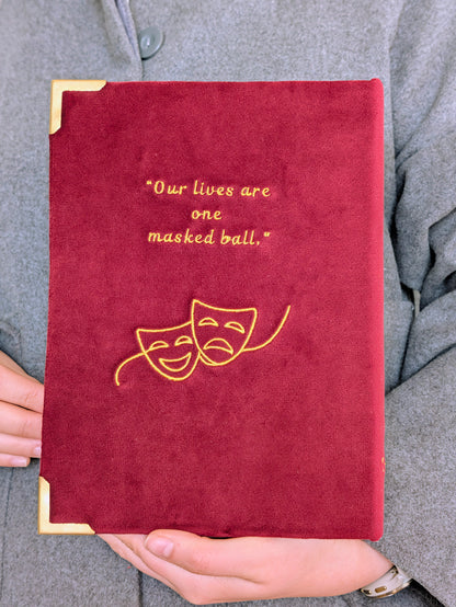 Geantă Carte Handmade – The Phantom of the Opera | Ediția Rouge