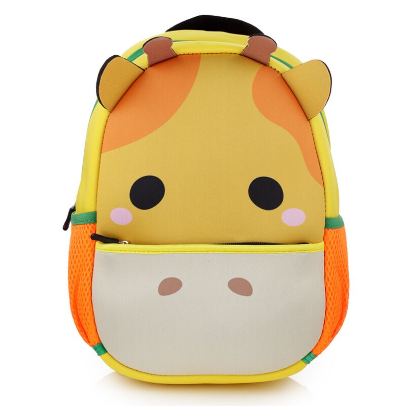 Ghiozdan pentru copii prescolari, gradinita, model Girafă , din neopren, Adoramals