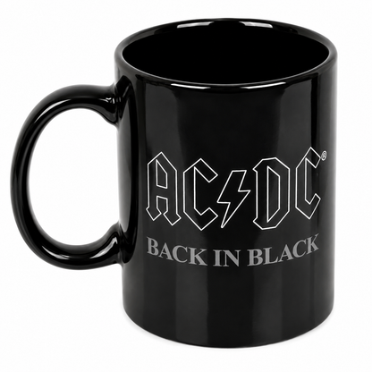 Set cadou cană și șosete, AC/DC Back in Black