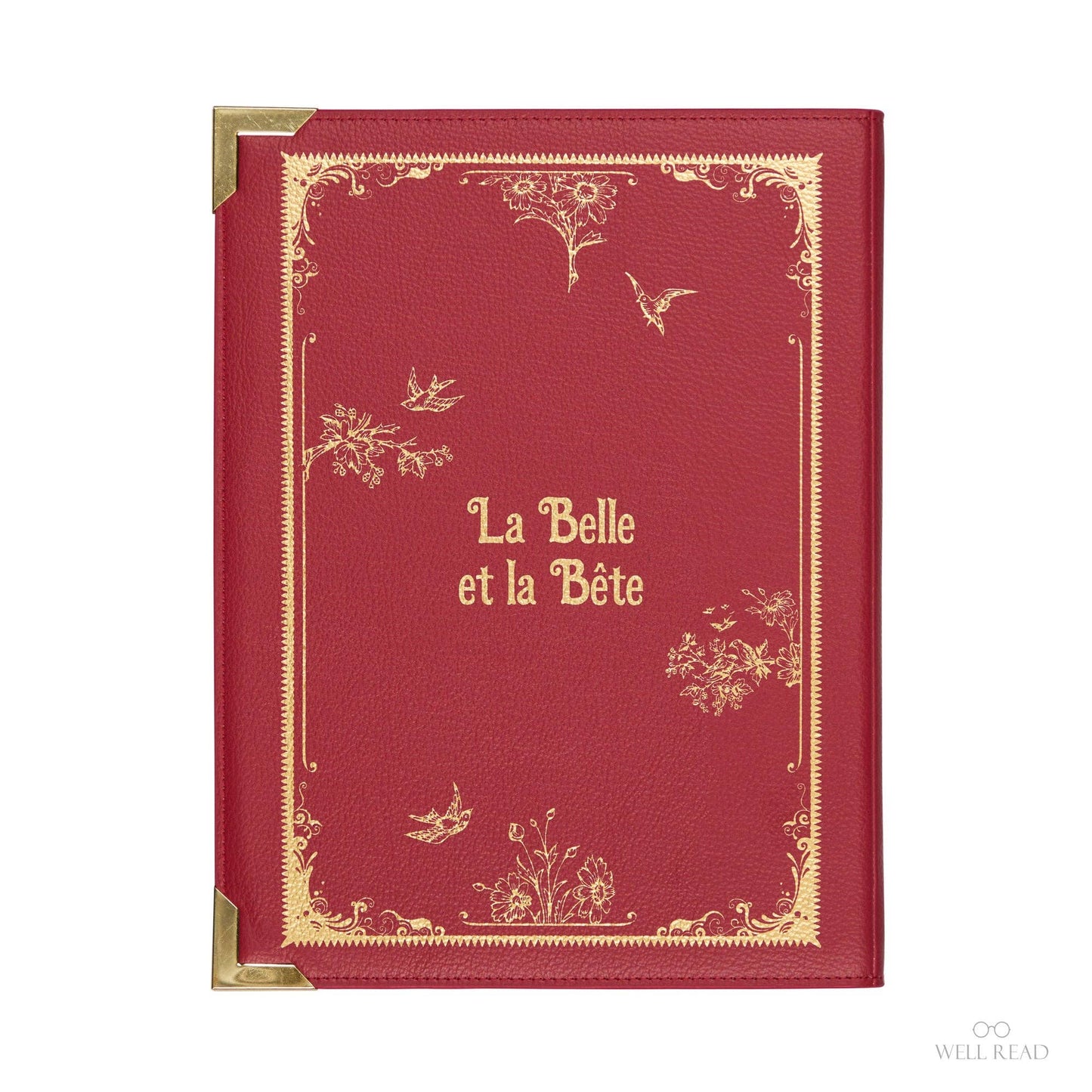 Geantă Carte Beauty and the Beast - Ediție Luxury Gold Foiled