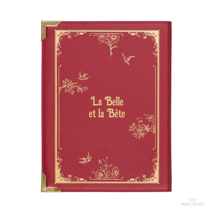 Geantă Carte Beauty and the Beast - Ediție Luxury Gold Foiled