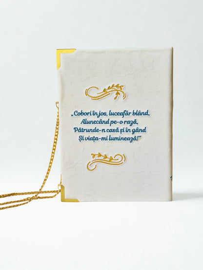 Geantă Carte Handmade – Luceafărul | Ediția Zi