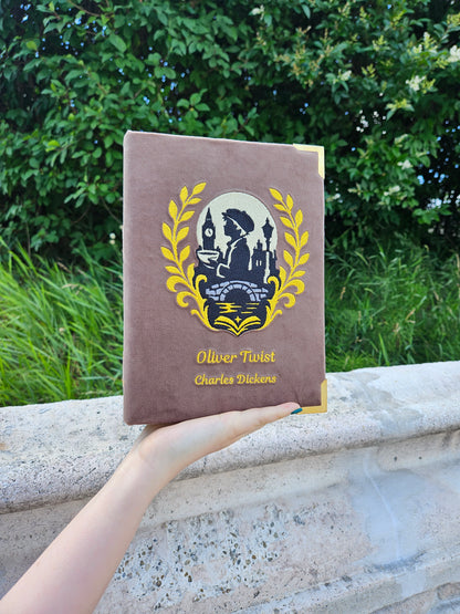 Geantă Carte Handmade – Oliver Twist | Charles Dickens