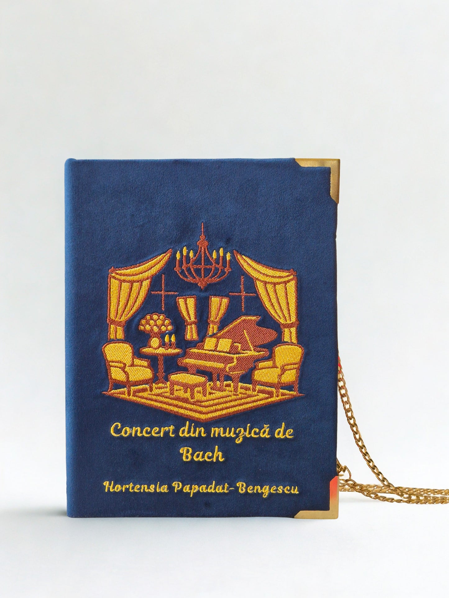 Geantă Carte Handmade – Concert din muzică de Bach