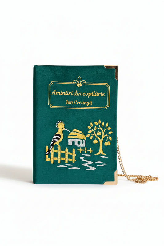 Geantă Carte Handmade – Amintiri din copilărie