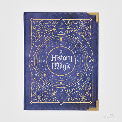 Geantă Carte A History of Magic - Ediție Luxury Gold Foiled