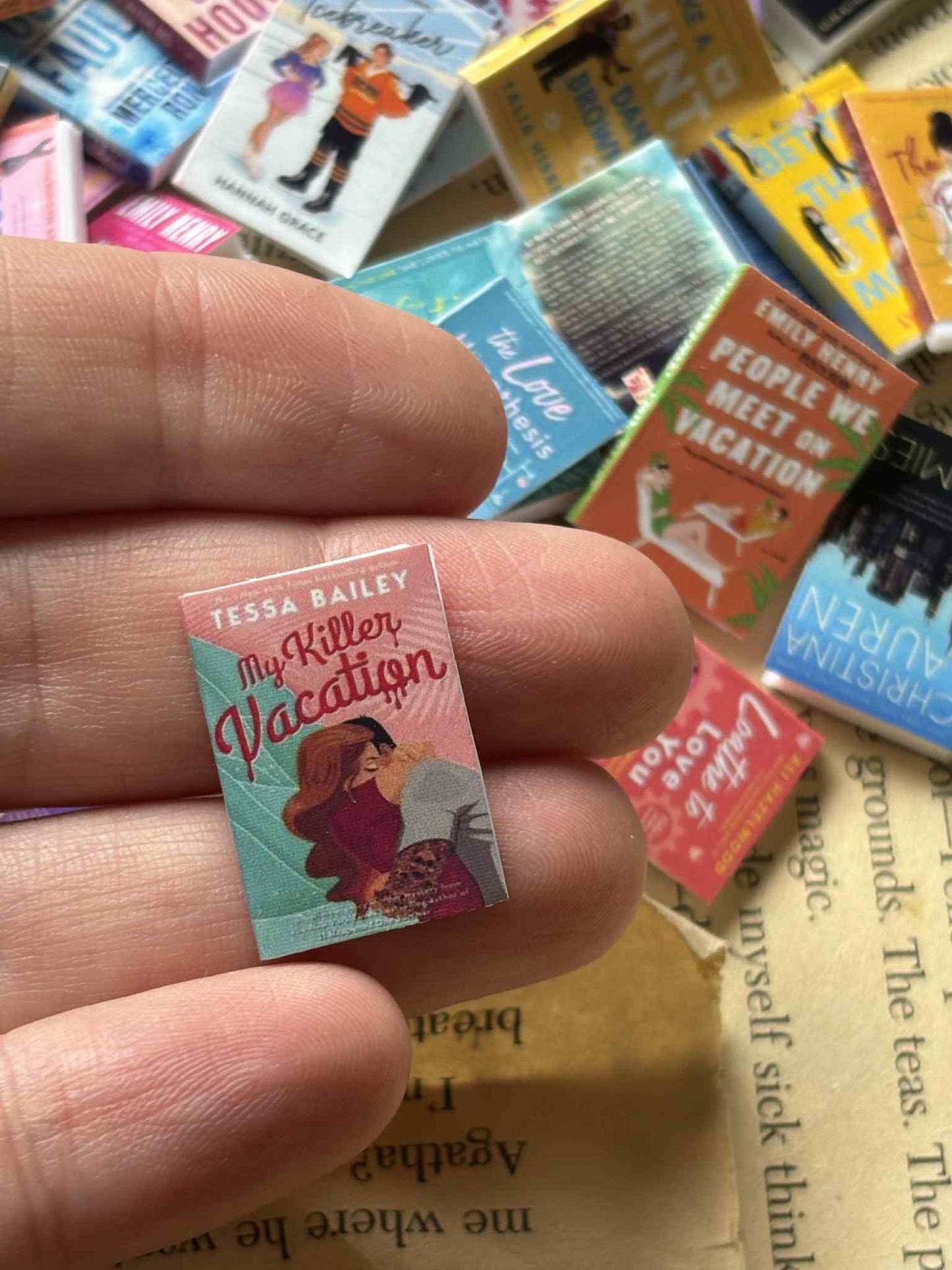 Mini cărți 3D – Set 10 bucăți "Romance"