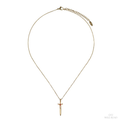 Lanț cu pandantiv The Dragon Sword Chronicles, bijuterie inspirată din cărți