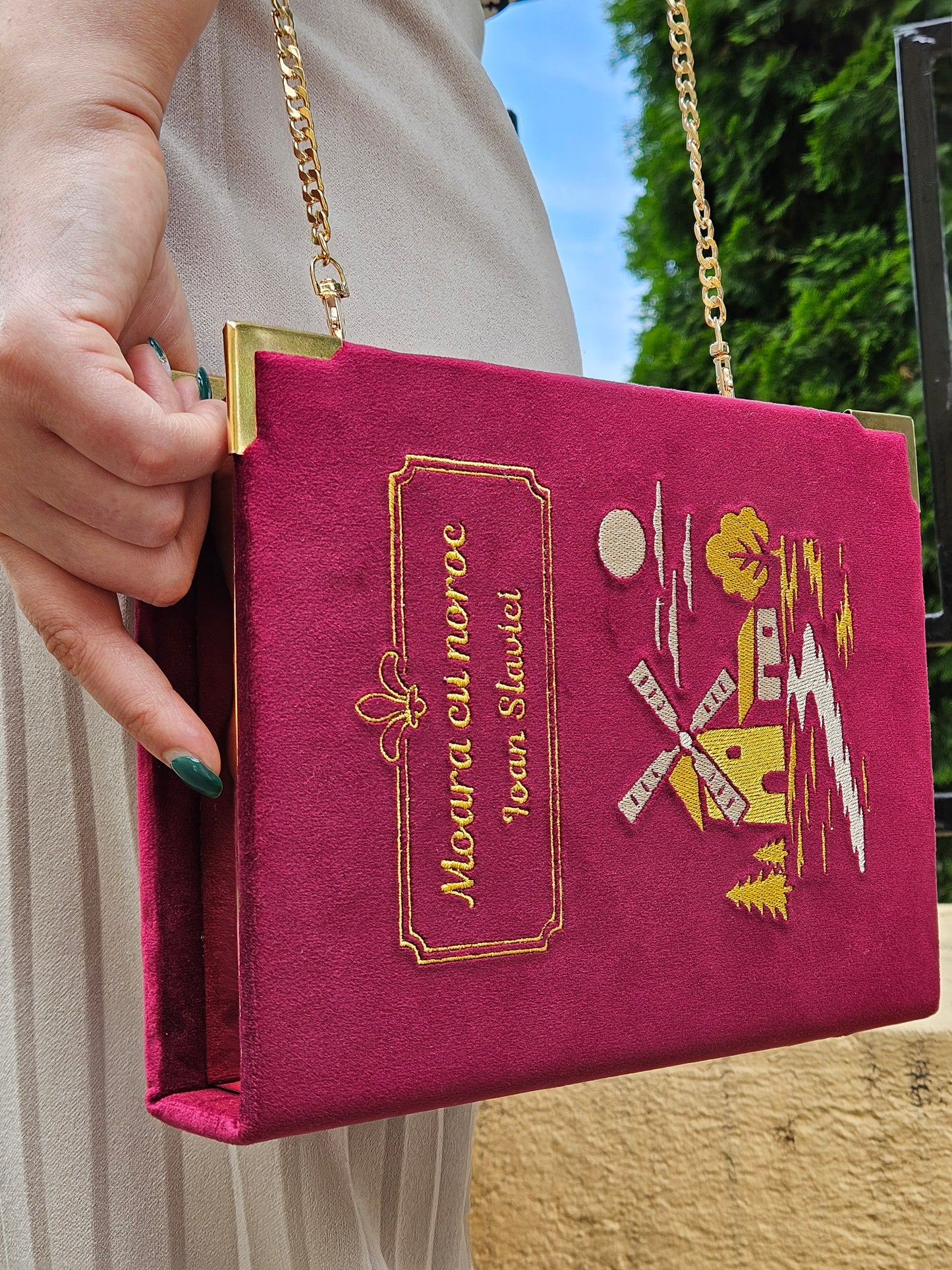 Geantă Carte Handmade – Moara cu Noroc