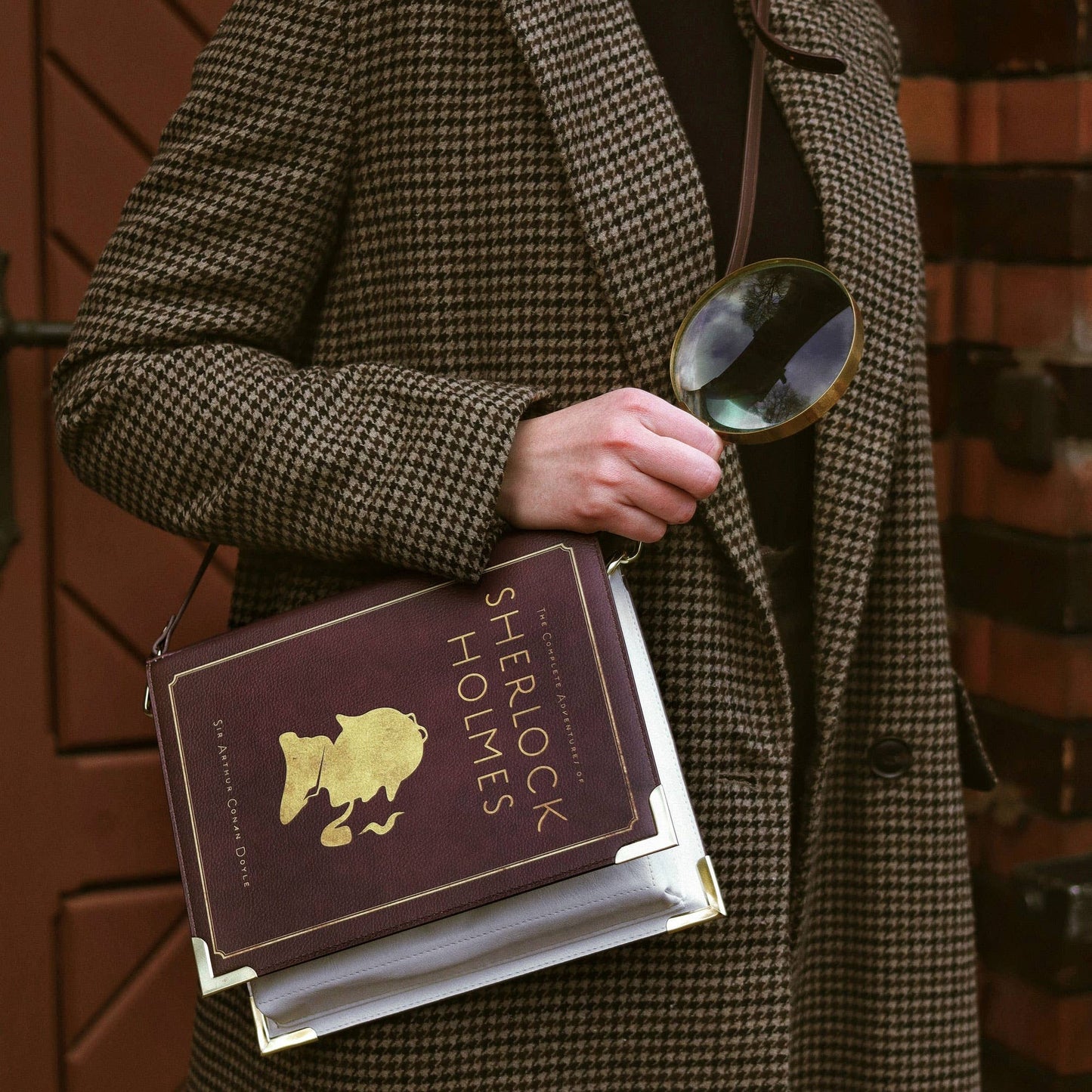 Geantă Carte Sherlock Holmes Silhouette