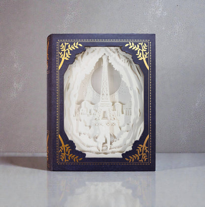 Lampă Storybook 3D "Paris love"