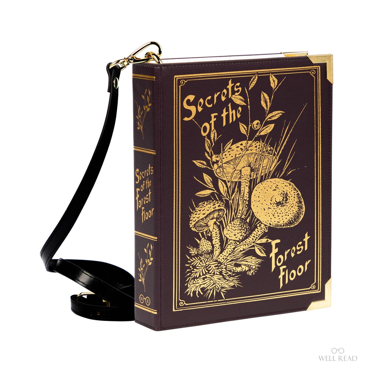 Geantă Carte Secrets of the Forest Floor - Ediție Luxury Gold Foiled