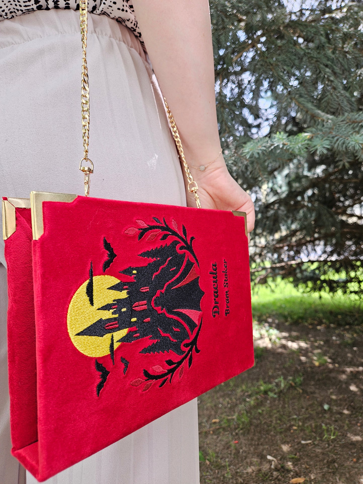 Geantă Carte Handmade – Dracula